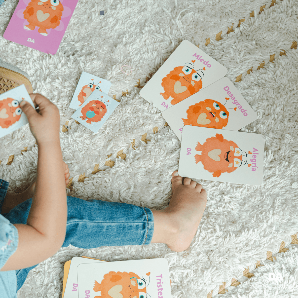 Tarjetas de Oli en uso